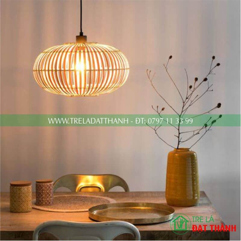 Đèn Cầu Cật Tre Trang Trí - DMT020